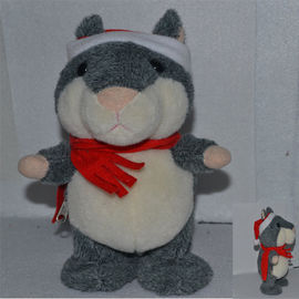 China Recording &amp; repeating &amp; walking Plush Toys cute hampster toys supplier