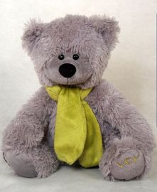 China Stuffed Plush Teddy Bear Toys Grey Bear Teddy Bear supplier