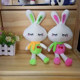 China Mixed stuffed plush for grab machine 6-7inches plush bunny  toys supplier