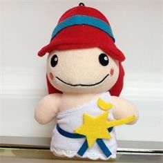 China Suffed Plush Toys Dolls Fashion doll with red hat doll with star supplier