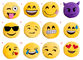Hot sale plush products Emojis , Emoji toys, Emoji pillow,8-15inch round emojis, cheap emojis supplier