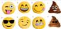 Hot sale plush products Emojis , Emoji toys, Emoji pillow,8-15inch round emojis, cheap emojis supplier