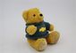 Stuffed Plush Teddy Bear Toys bear with knitting shirt promotion bear with logo supplier